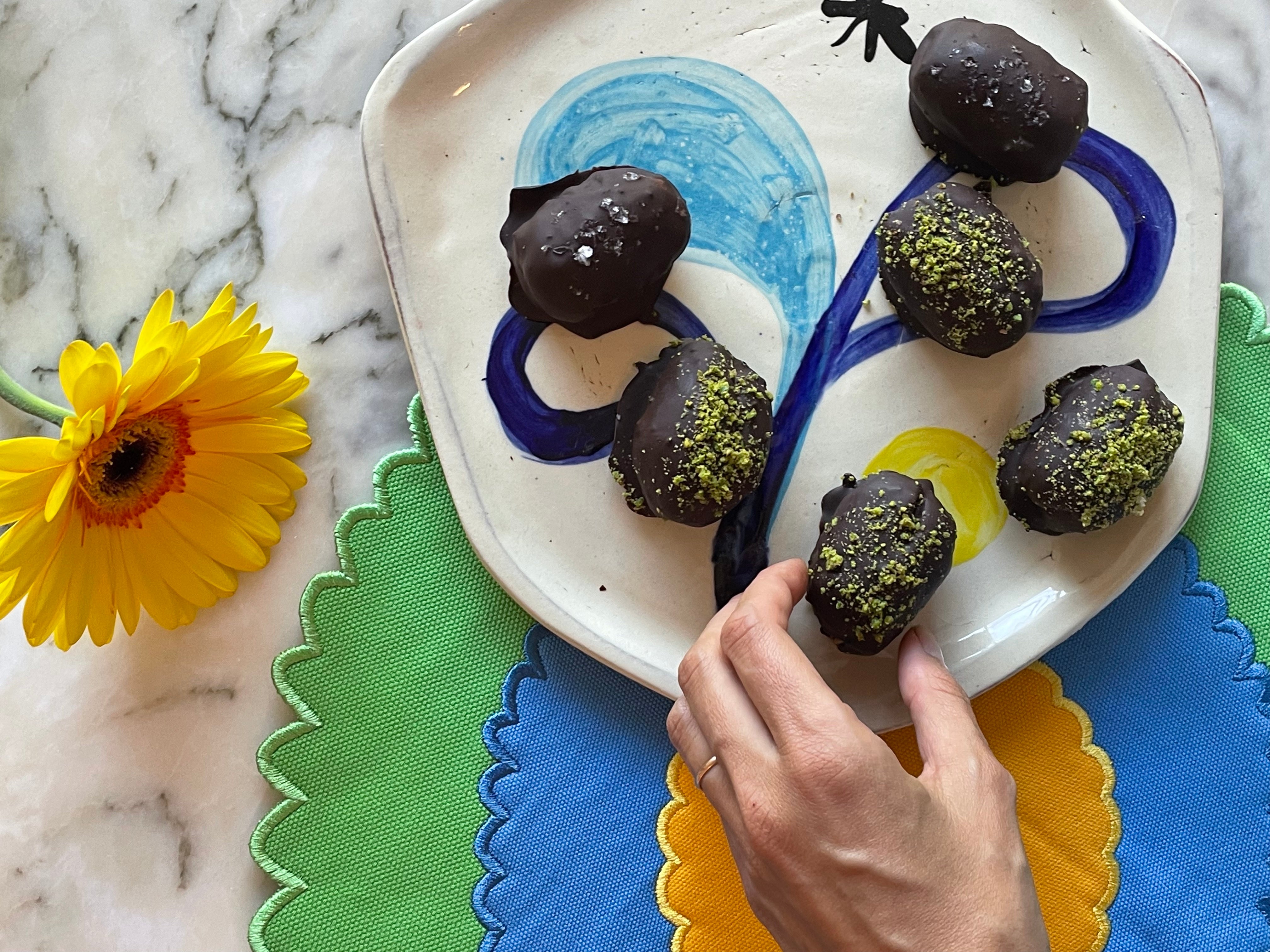 Chocolate Covered Peanut Butter Dates – Gabfoods