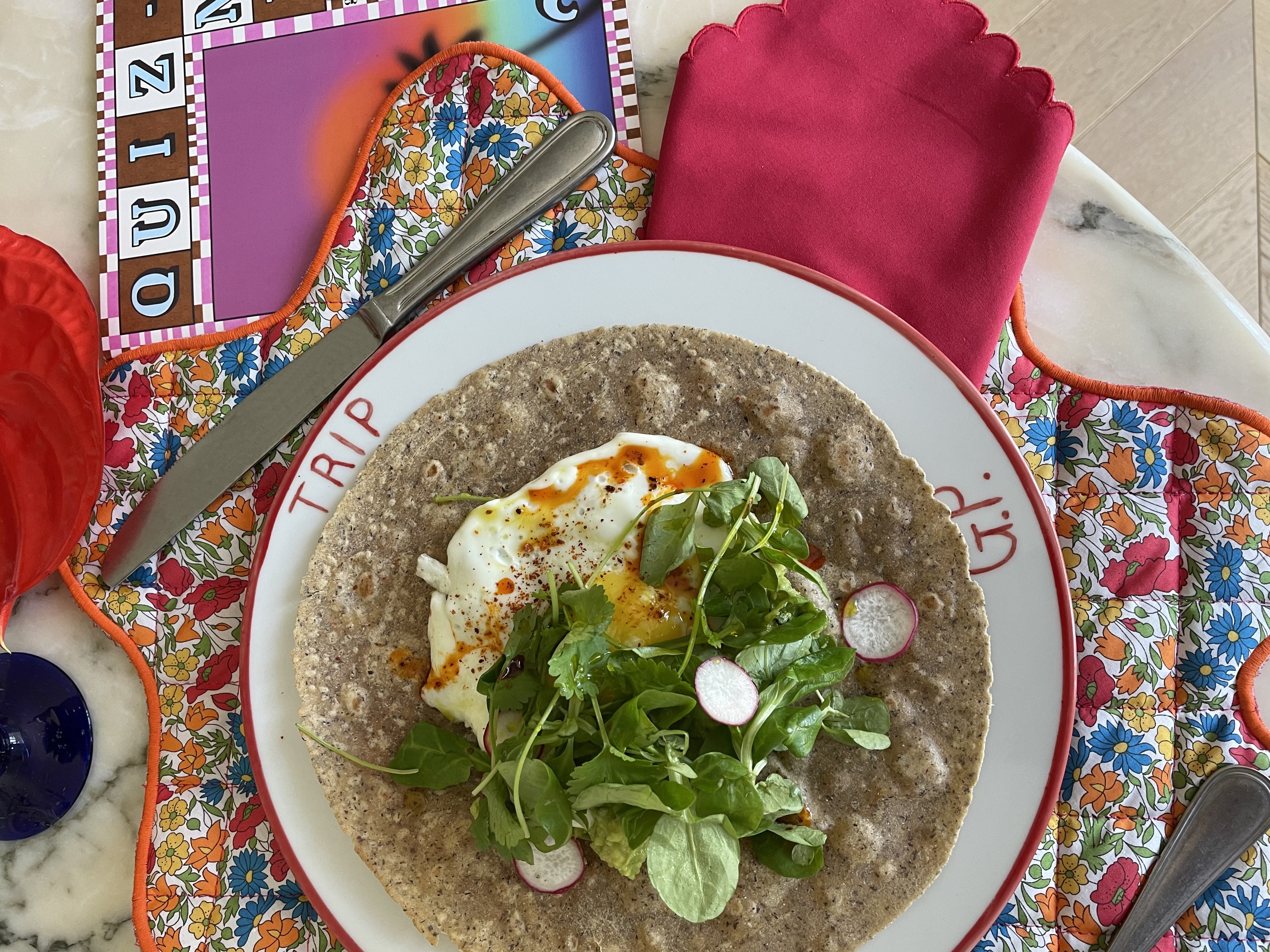 Gab’s 5 Minute Breakfast Wrap – Gabfoods