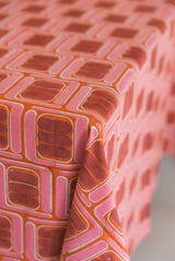 FOXY PINK TABLECLOTH