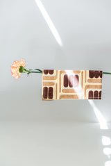 FOXY YELLOW NAPKIN SET x4