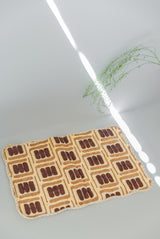 FOXY YELLOW PLACEMAT SET x4