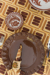 FOXY YELLOW TABLECLOTH