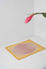 INDIRA ORANGE TIE-DYE PLACEMAT SET x2