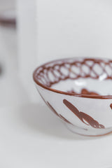 POPULAR HAND PAINTED MEDIUM SERVING BOWL
