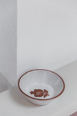 POPULAR HAND PAINTED FLAT SERVING BOWL